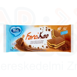 MIDI töltött piskóta szelet kakaós 10x28 g